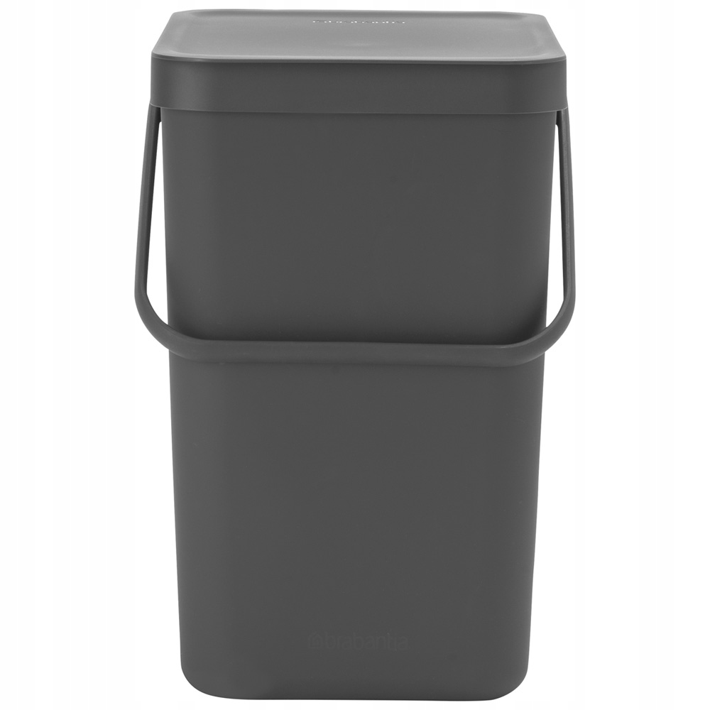 Sort & Go Segregation Basket Grey 25l Brabantia
