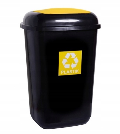 Segregácia 28L Zásobník odpadu - žltý - plast