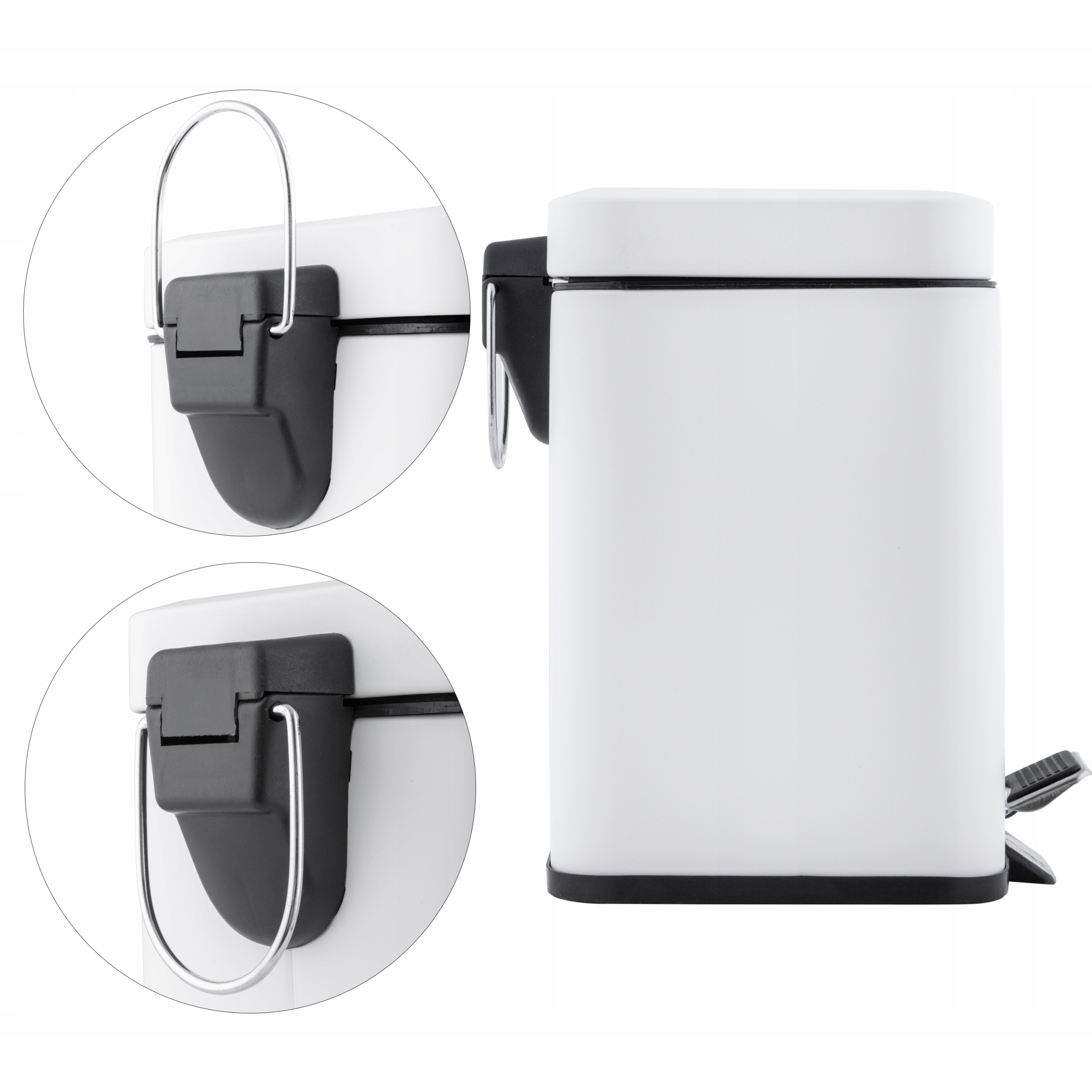 WC Trash Bin Square