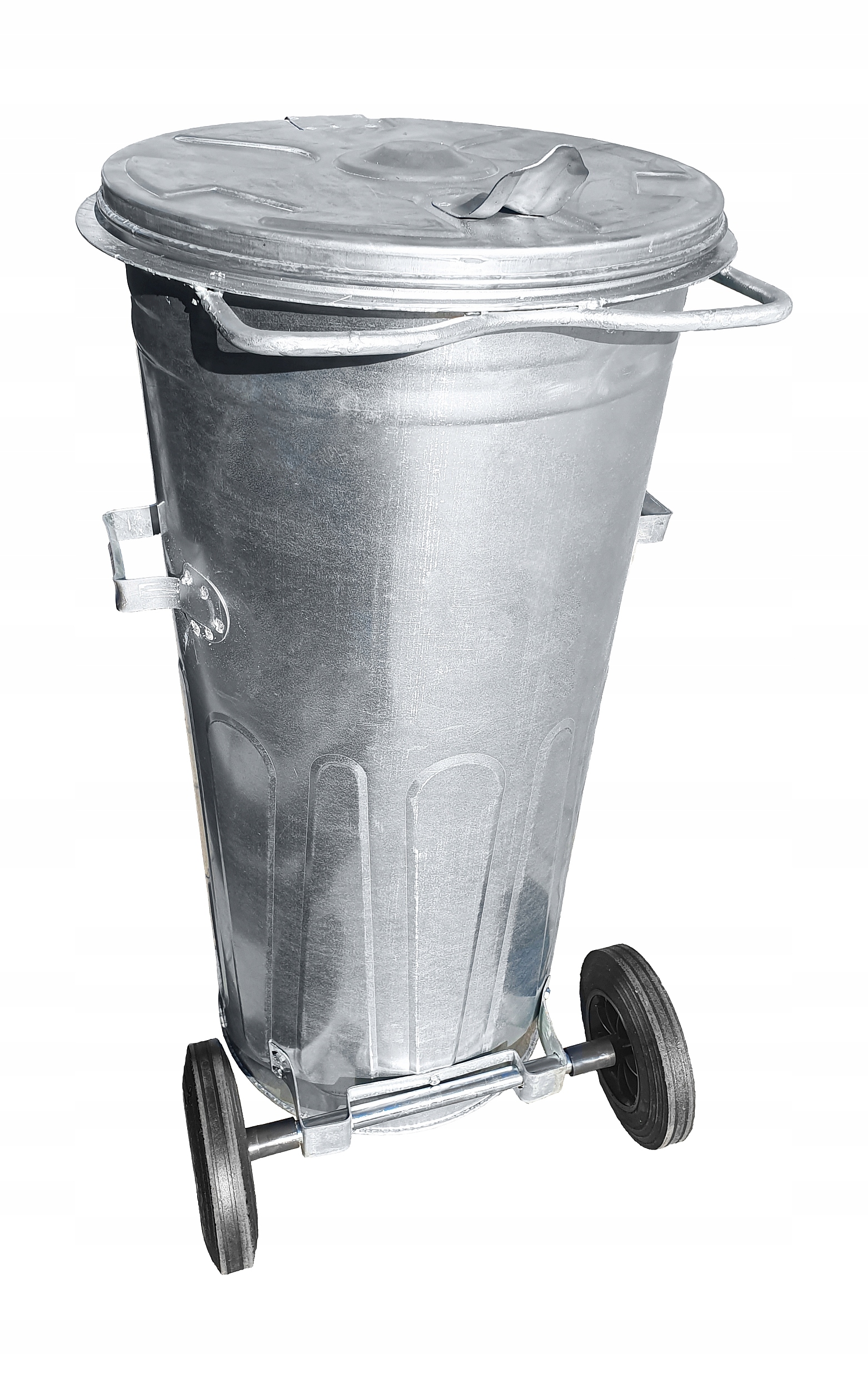 Nádoba na nádobu 110 litrov pre odpadový odpad silný popol