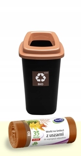 Segregačný kôš 28L Bio odpadový odpad Bridd