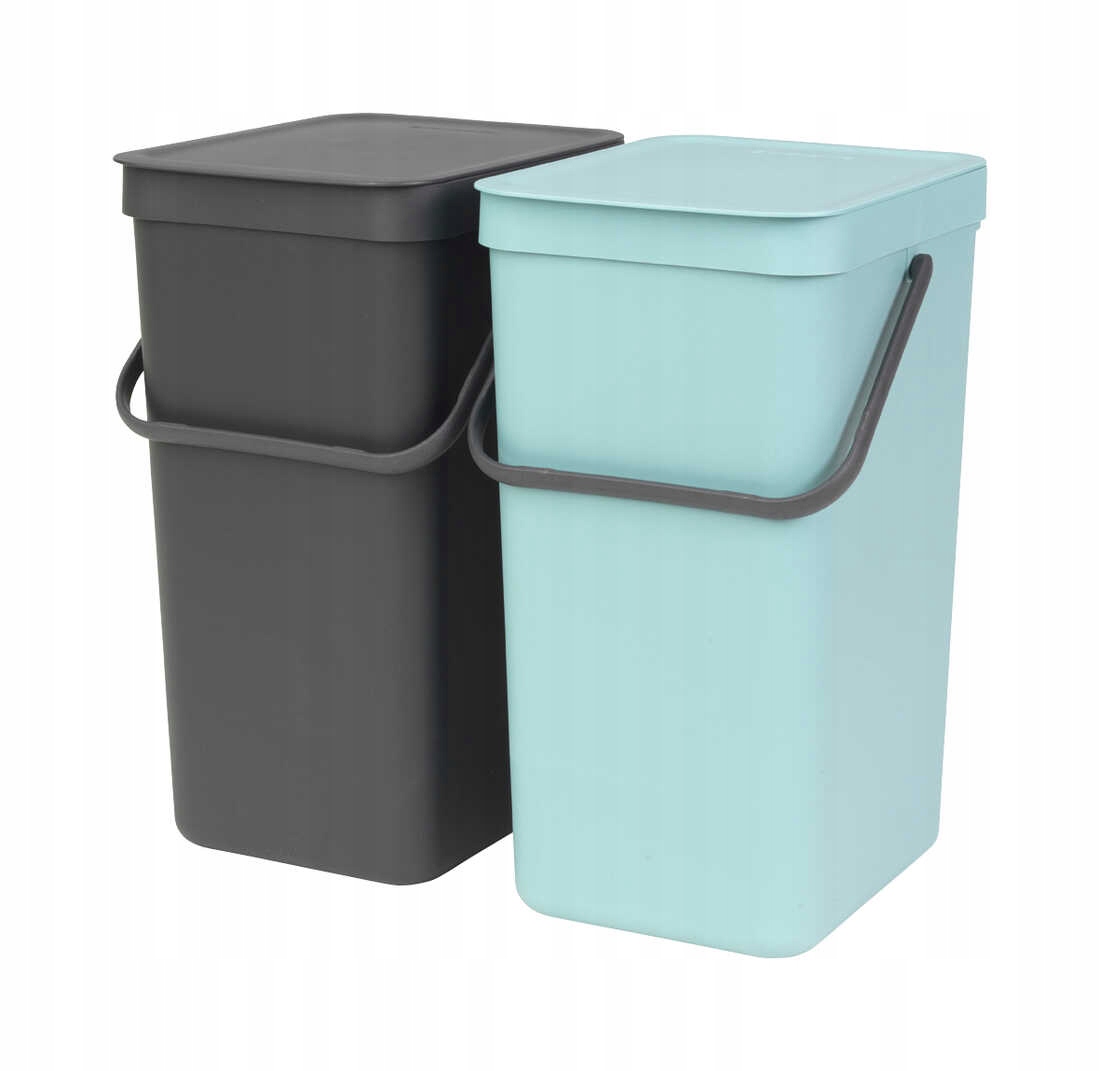 Sort & Go Segregation Baskets 2x16L Brabantia