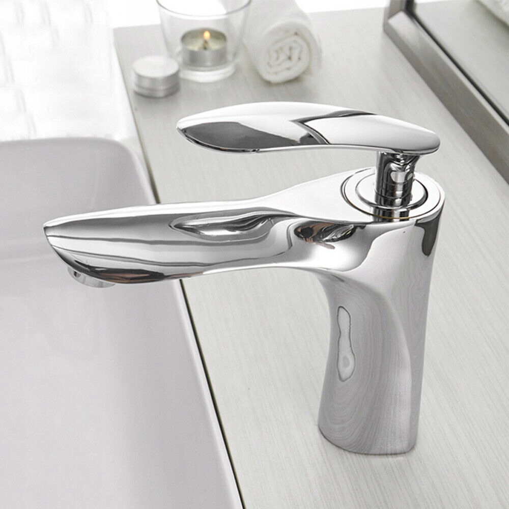Faucet, Washbasin Battery Designer Effect Chrome V5