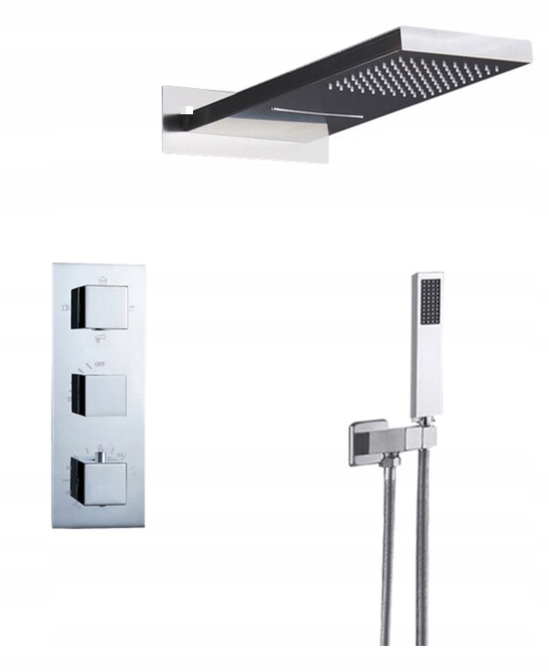 Tap Tap Bath Tank Shower Chrome Termostat