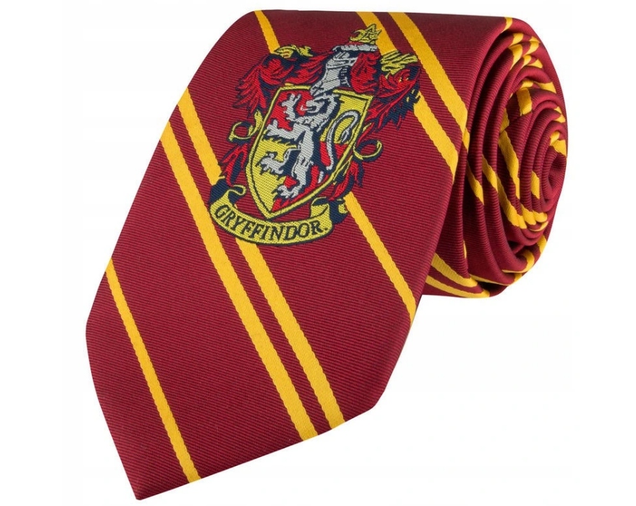 Harry Potter Gryffindor široký kravata, žltý polyester