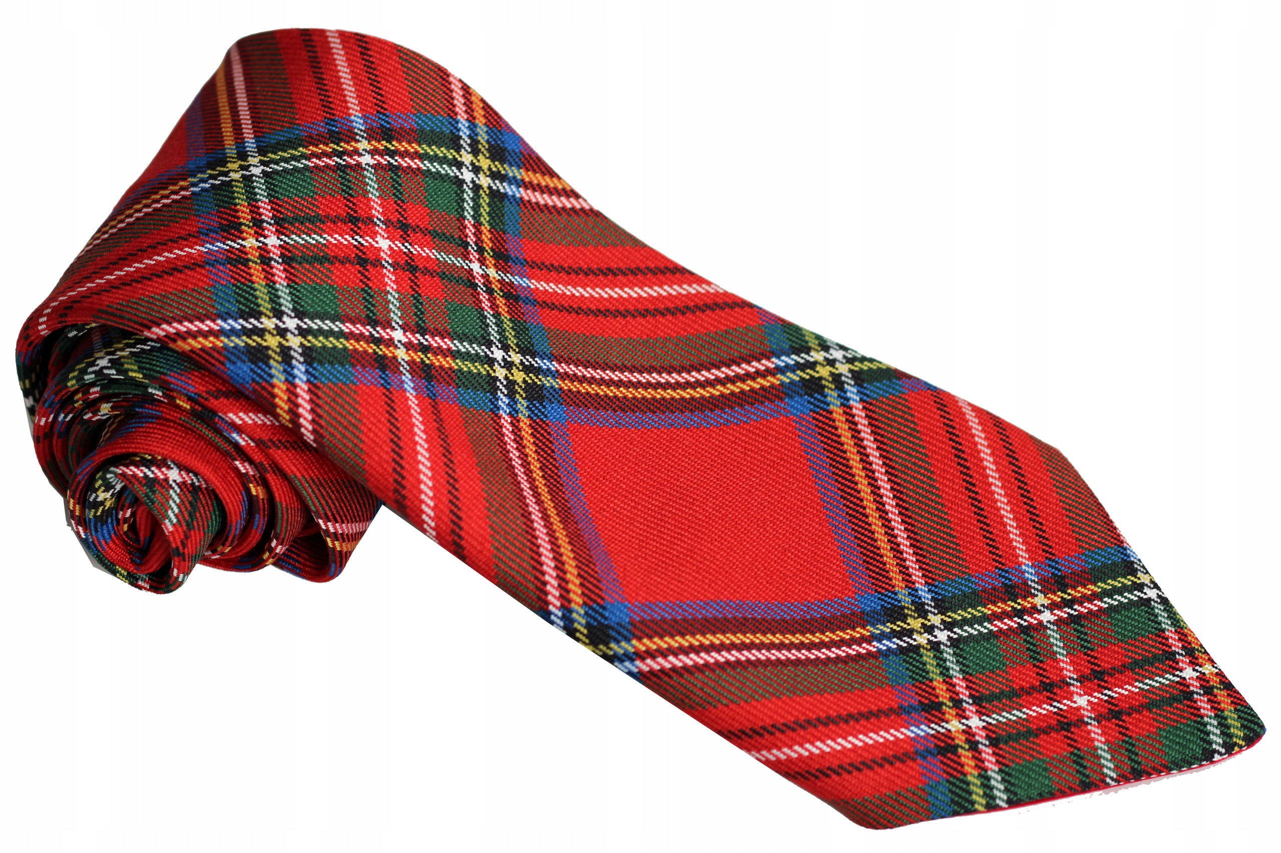 Široká kravata Aga a patrycja Polyester Red, viacstorivo, zelená