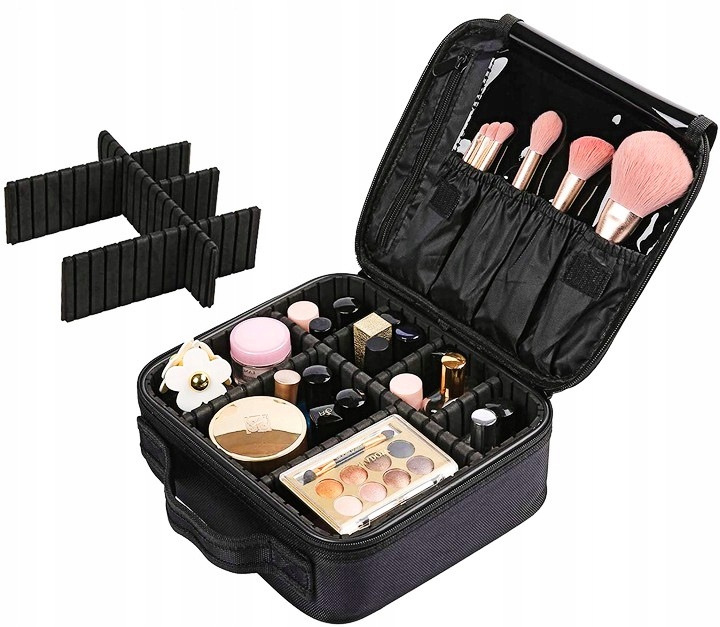 Kozmetická taška na kefku pre manželku mojej manželky jej dievča kozmetické box make -up čierna súprava