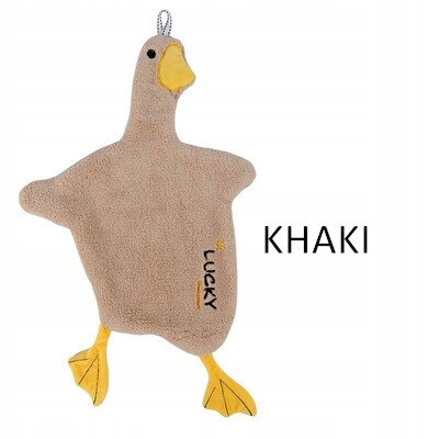 Kačica po khaki visí uterák krásny uterák do