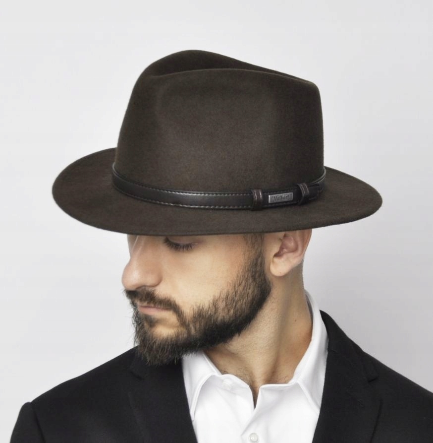 Fedora Valdorf Brown Hat 55