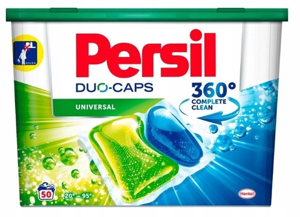 Pracie kapsuly a tablety - Persil Duo Caps Pravidelné umývanie kapsúl 50ks