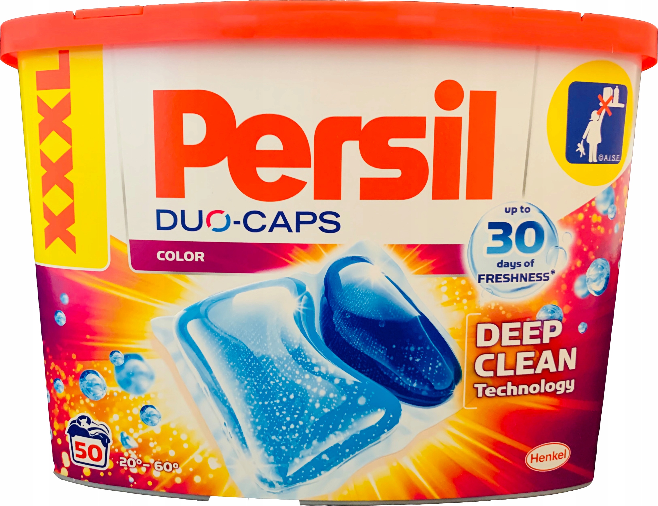 Pracie kapsuly a tablety - Pracie kapsuly Persil Duo-Caps 50ks. Farba