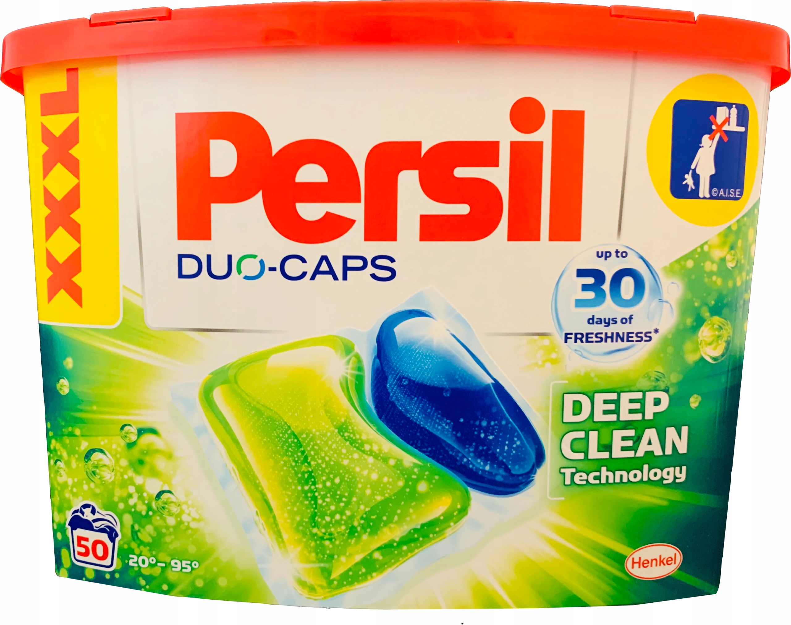 Pracie kapsuly a tablety - Pracie kapsuly Persil Duo-Caps 50ks. Pravidelné