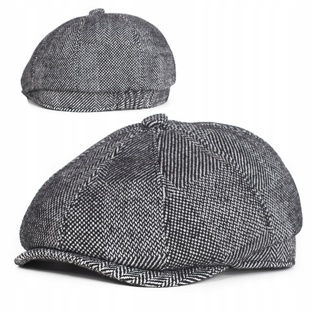 Peaky Blinders Krakov pánske vlnené šedé