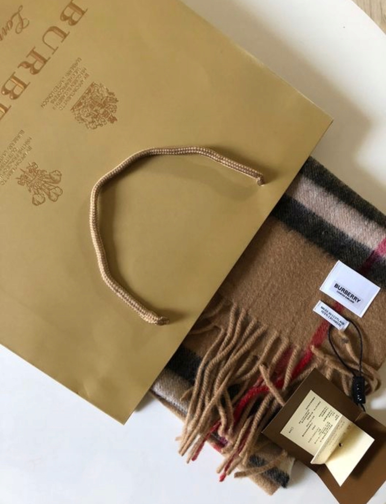 Šatka, sál - Burberry šatka 180 cm - Unisex produkt