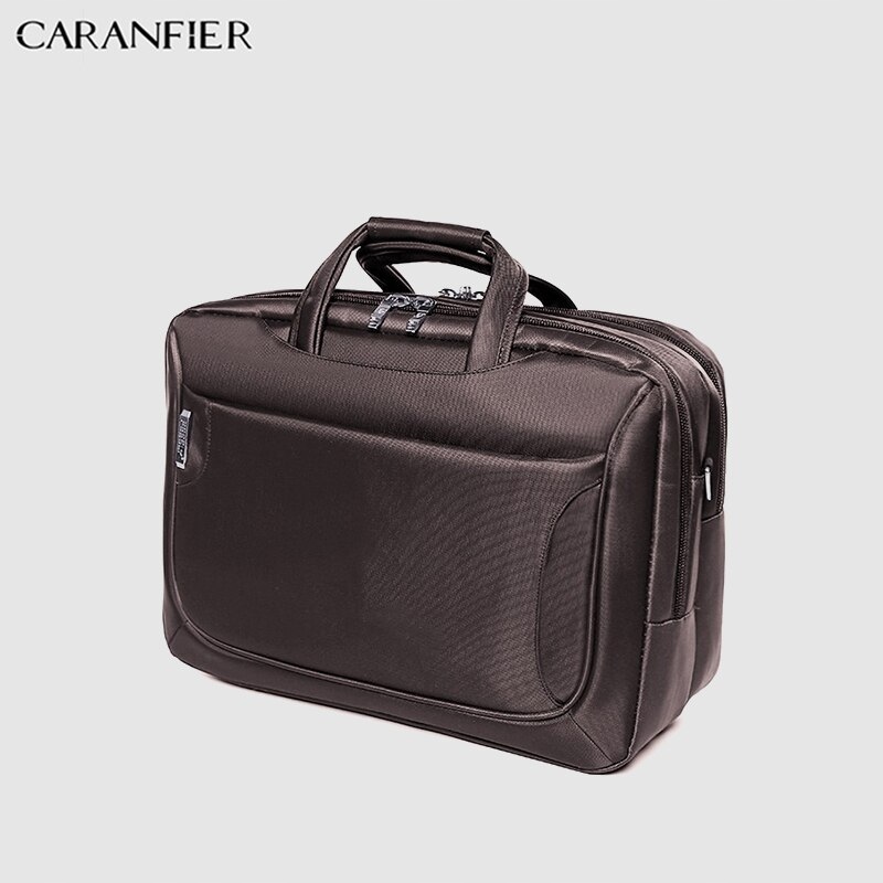 Camanfier Coffee Men's Business Folder Bag Courier