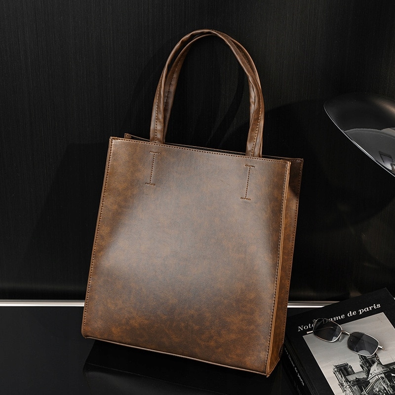 Khaki Pánska obchodná kancelária Lapto Bag