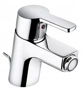 Kludi logo Neo Bident batéria 375330575 Chrome