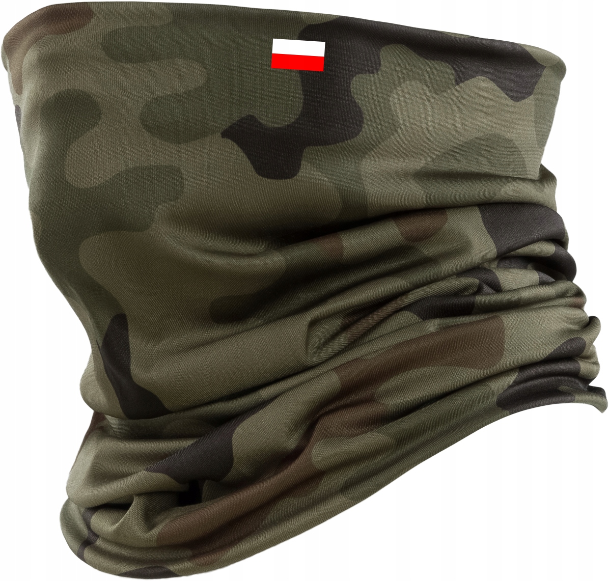 Šatka - Termoaktívny komín antibakteriálny camo +vlajka 12in1