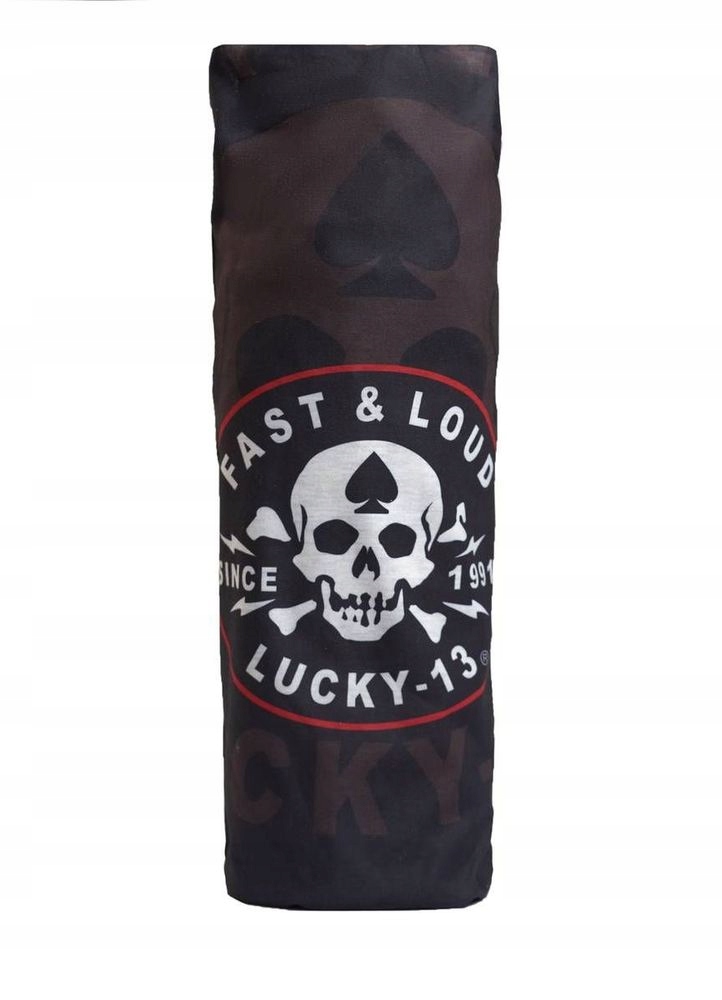 Šatka - Multifunkčný komín Lucky 13 čierny