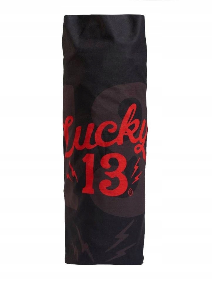 Šatka - Lucky Chimney 13 Black Polyester
