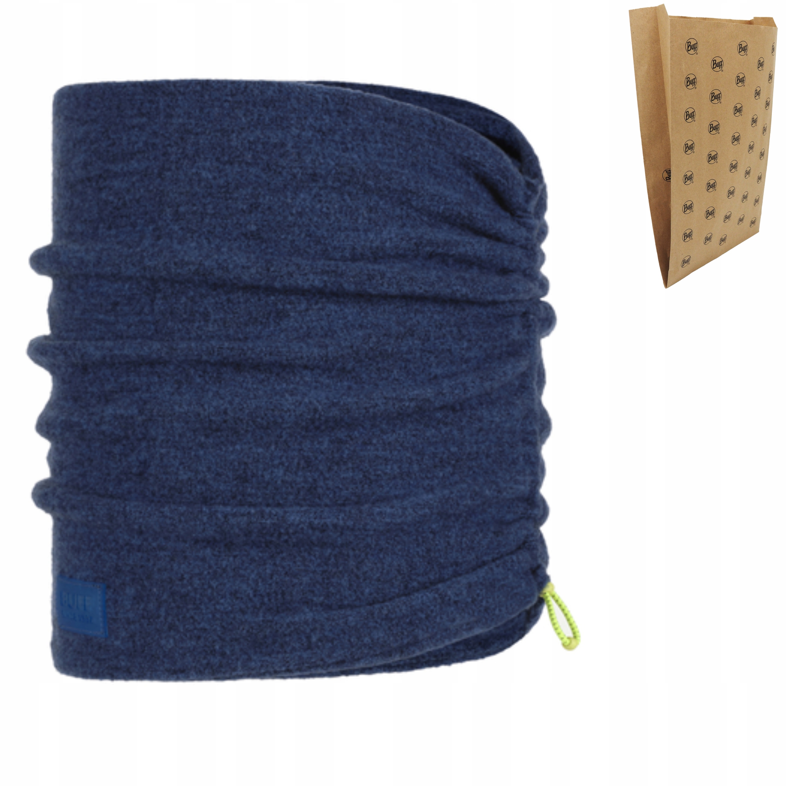 Šatka - Komín Buff Graphite Wool Fleece Neckwarmer Šedá vlna