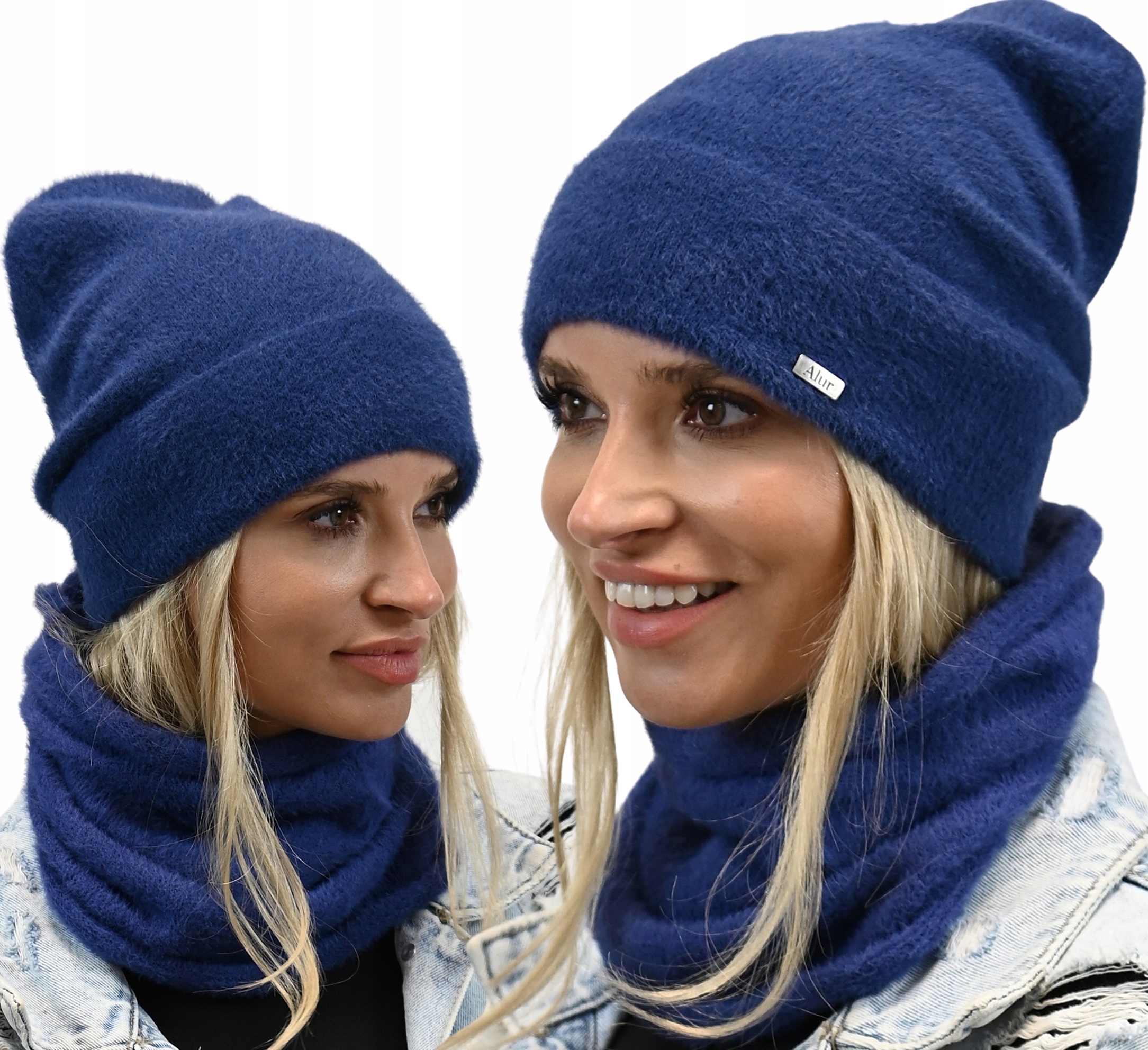 Nastavte čiapku, komín (golf) Alur Autumn/Winter AL3 Navy Blue, modrá, modrá