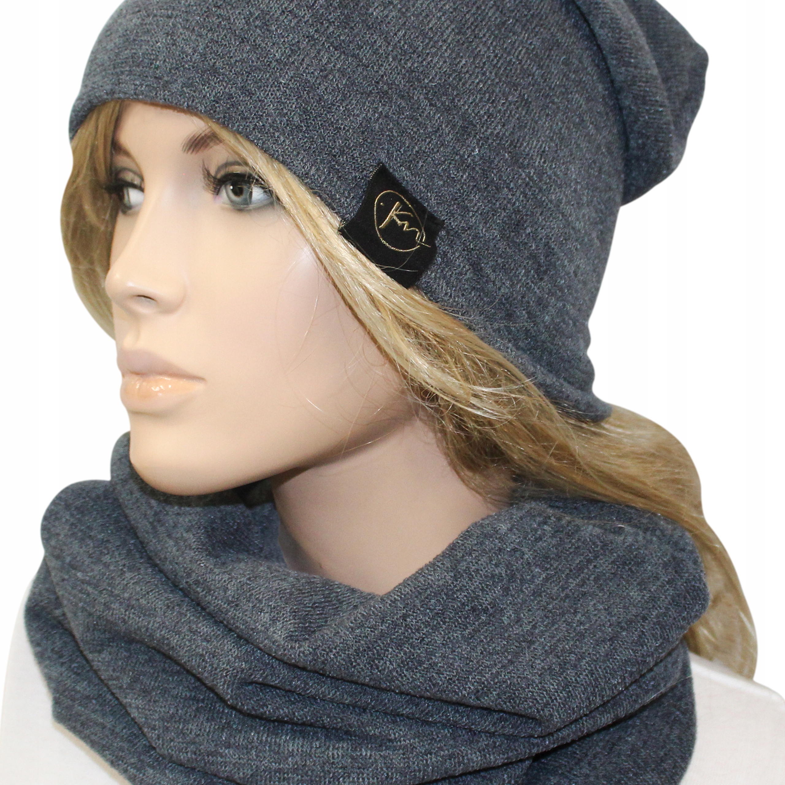 Nastavte čiapku, komín (golf) Koren, Beanie, Women's, Youth Shawl, Chimney