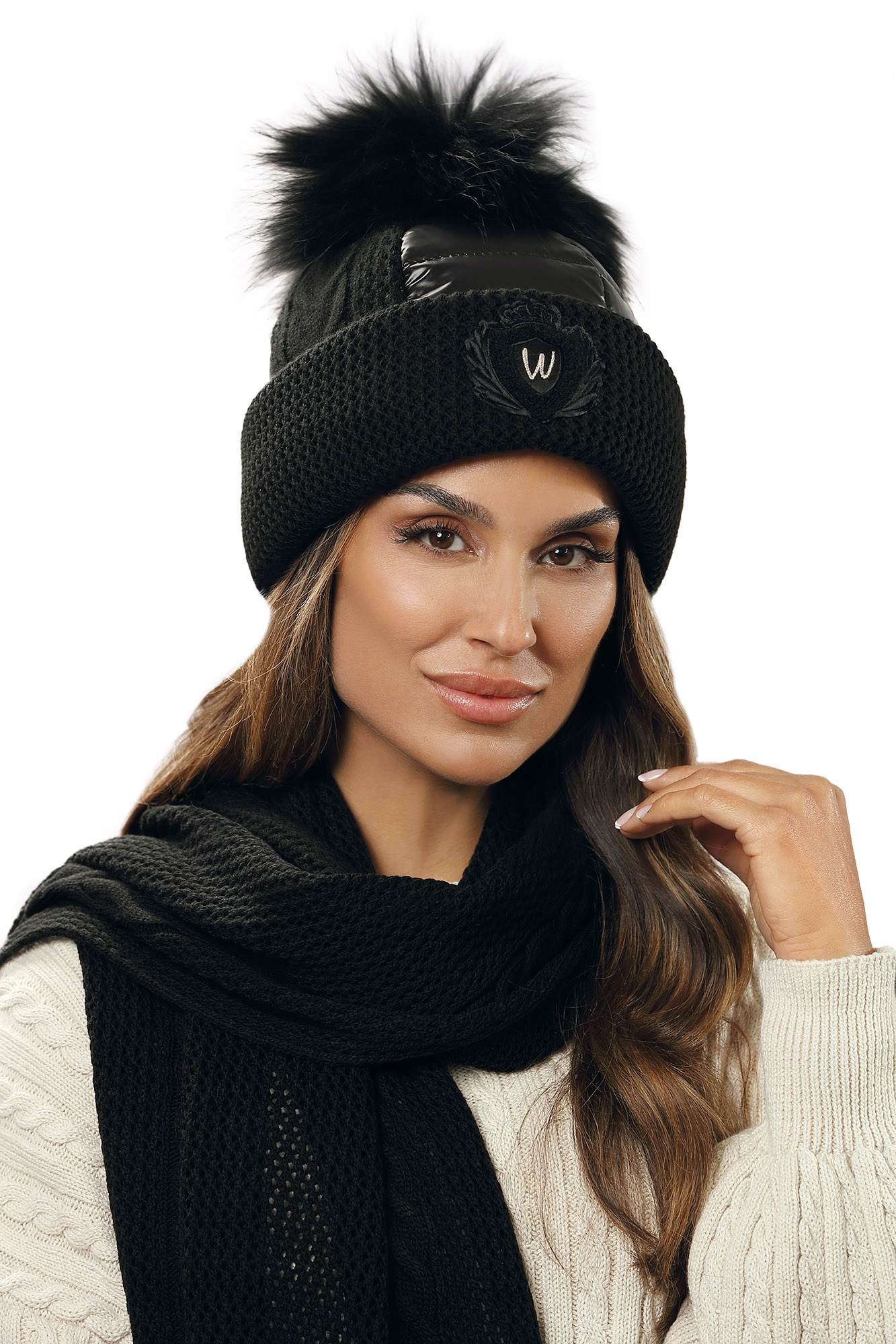 Dámska súprava Liubi Cap + Shawl