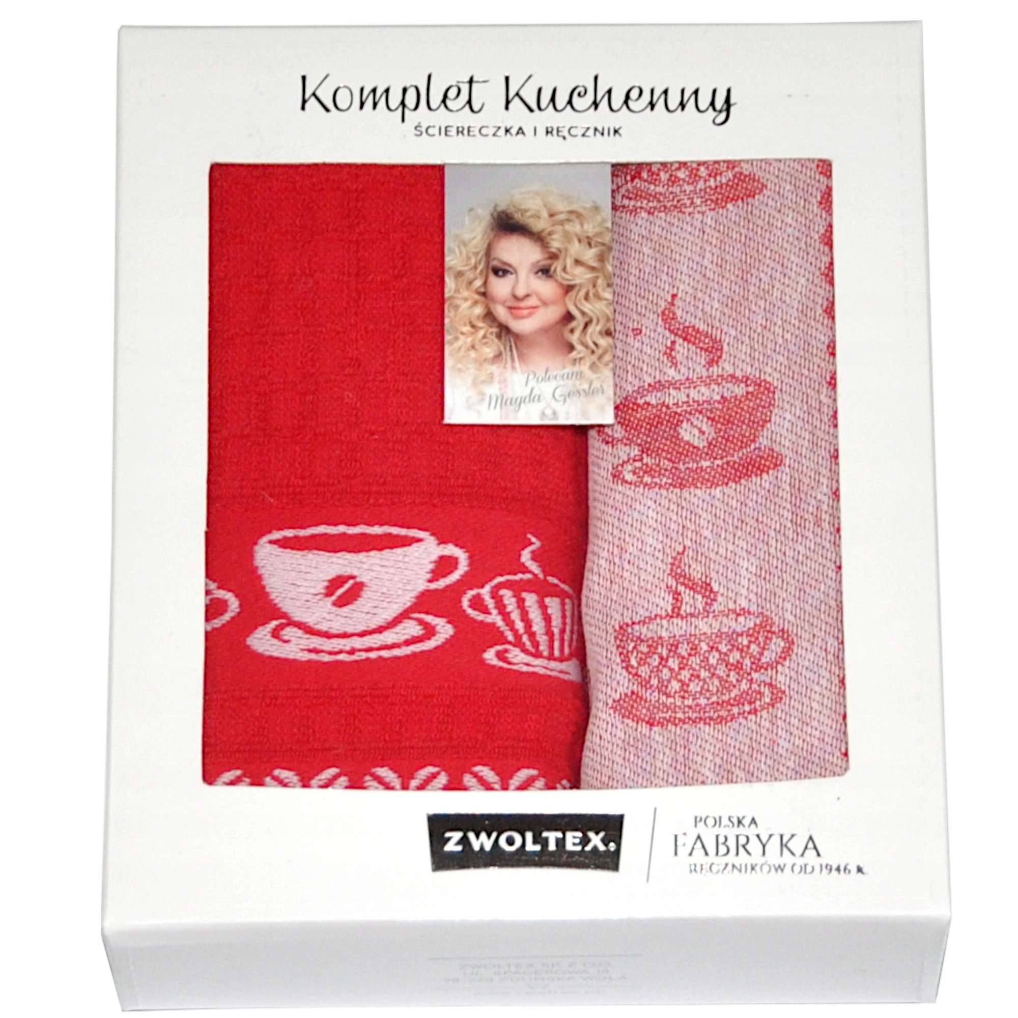 Sada kuchynských handrov Dywoltex Darčeková káva