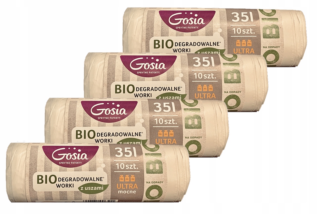 Kompostovateľné vrecká na odpadky 35lx40 PCS Bio