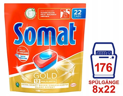 Kocky umývačky riadu Somat Multi 12 Gold 176 kusov