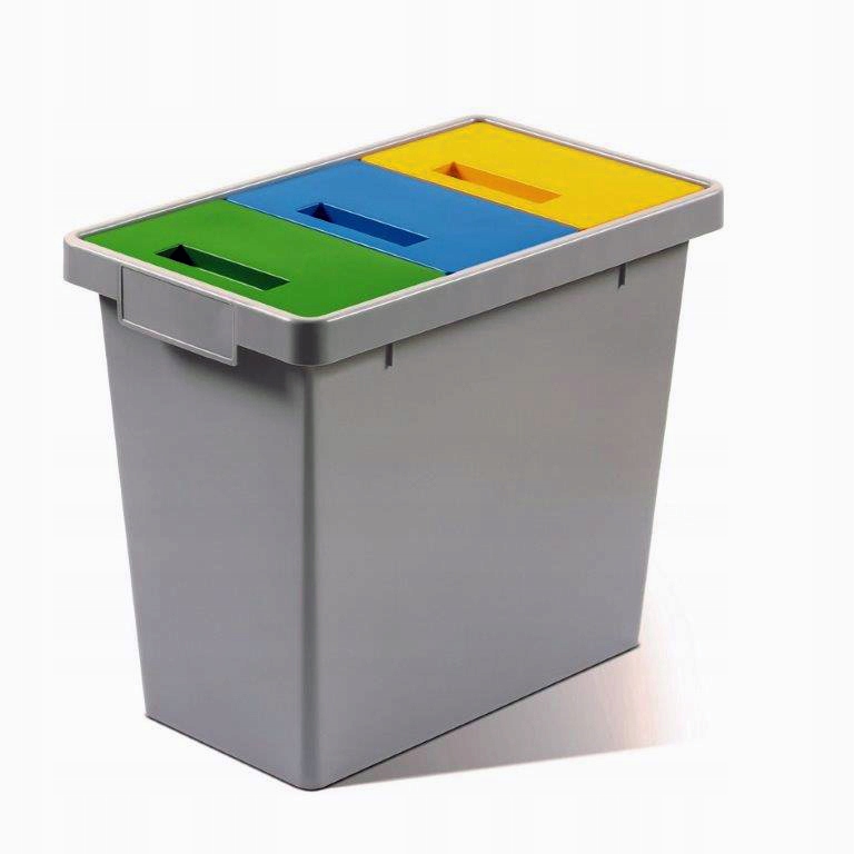 Košík na segregáciu odpadkov 40l