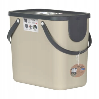 Segregačný kôš 25l cappuccino albula rotho
