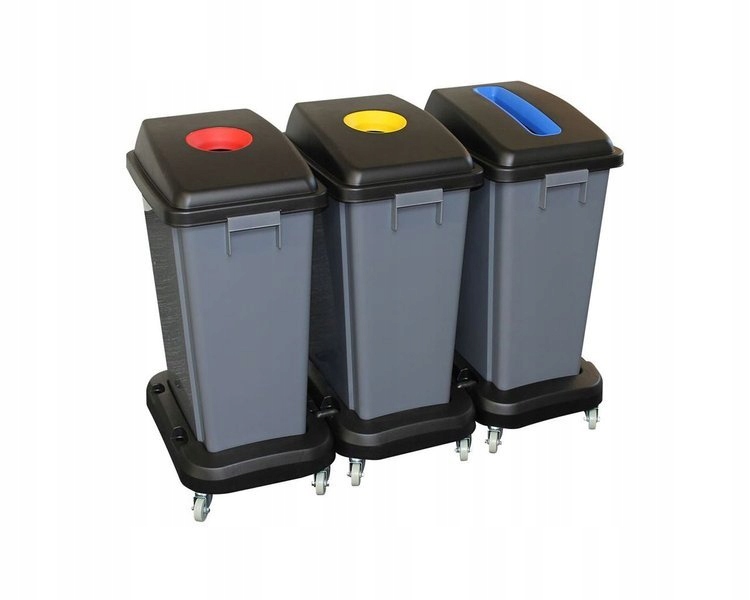 Segregácia koša 3 x 60 litrov Merida KJS706