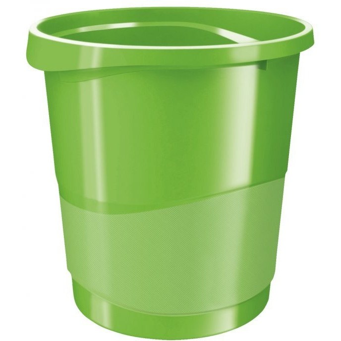 Esselte Europost Vivida 14L Green Warbage Bin