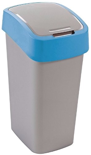 Kombro na odpadky Flip Bin 50L Curver Srebr/Blue