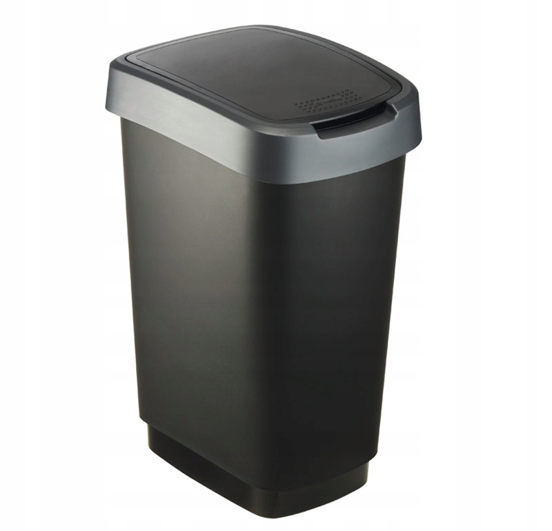 Rotho Twist 25l Strieborný odpadkový kôš