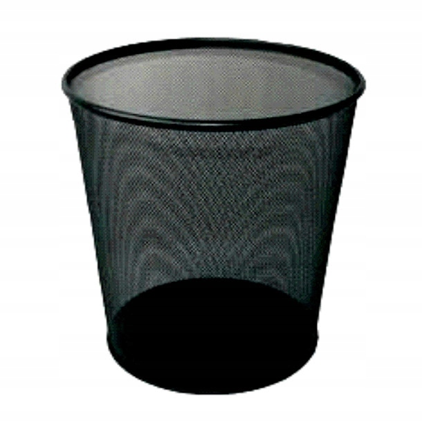Kovový odpad z odpadu 18 l čierny