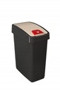 Odpadkový bin plastový brankár 060700295 25L šedá