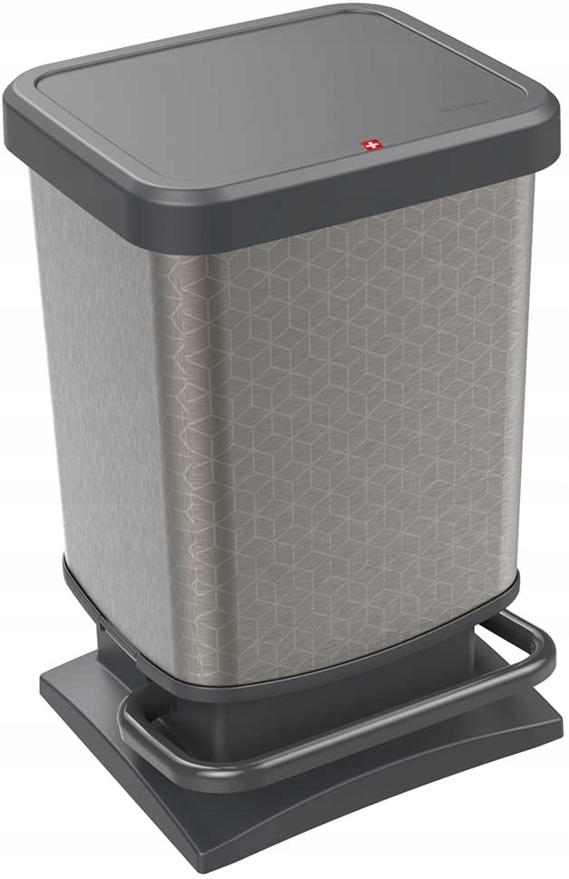 Odpadkový kôš s pedálom Rotho Paso 20L Hexagon