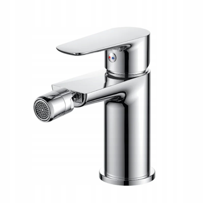 Klepnite na kohútik bidet batérie ružový chróm