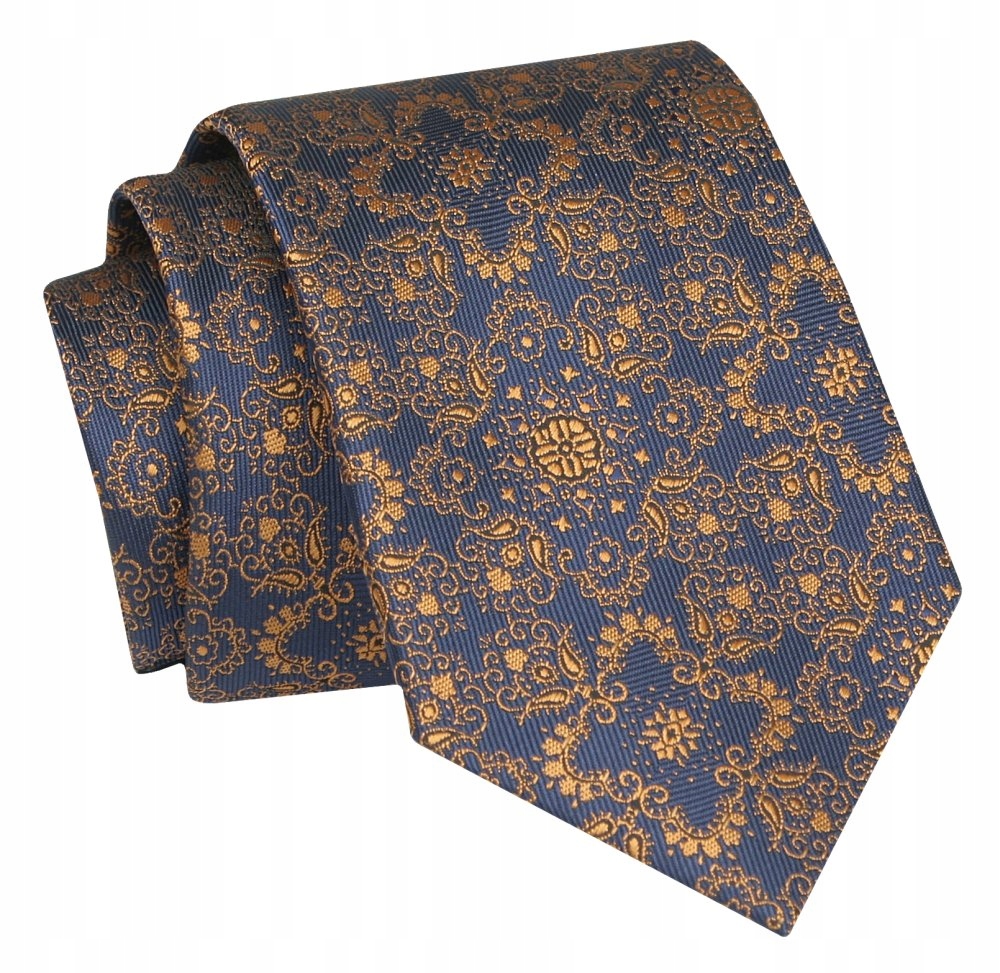 Kravata - Alties - Dark -Blown, Oriental Pattern