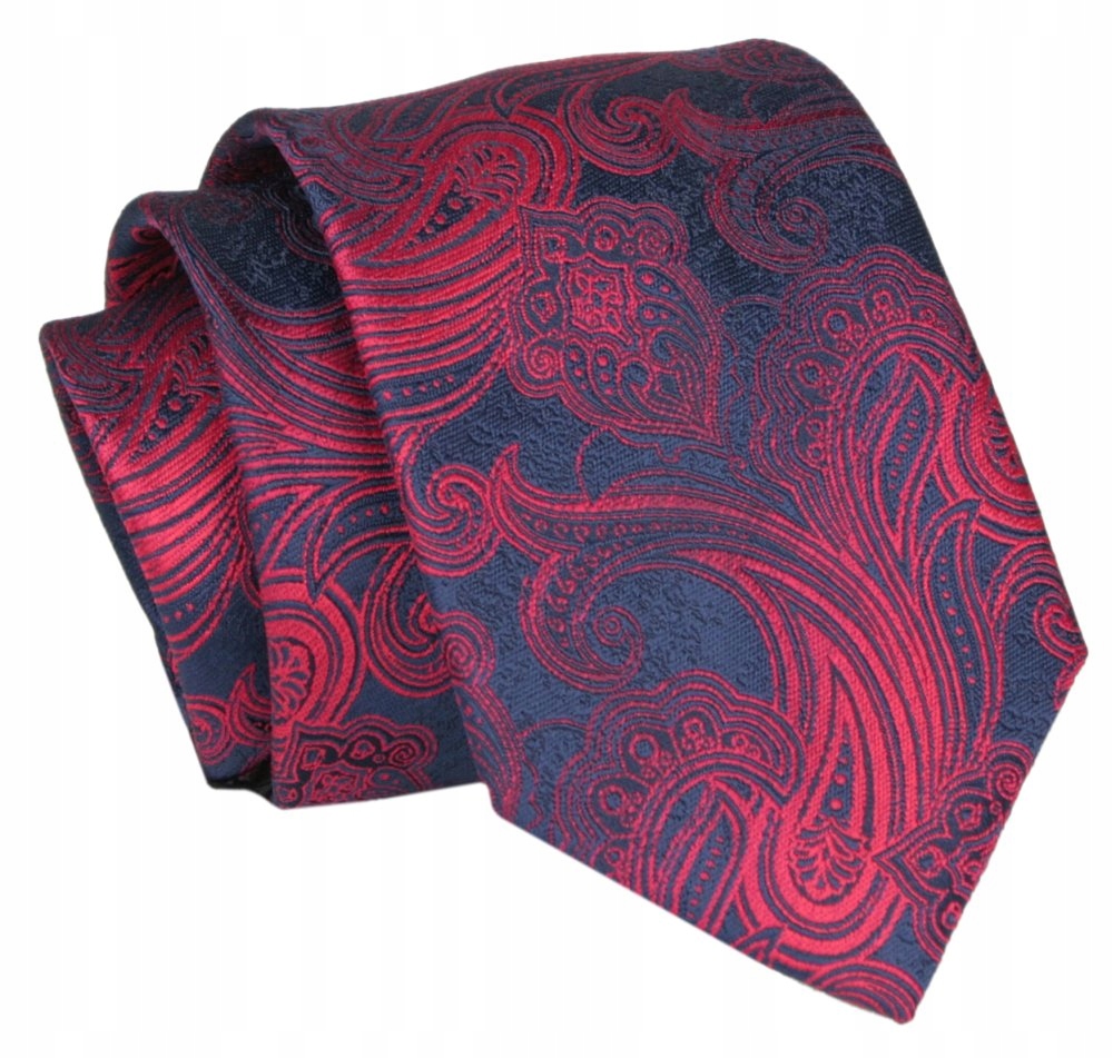 Kravata - Alties - Red, Navy Blue, Orient