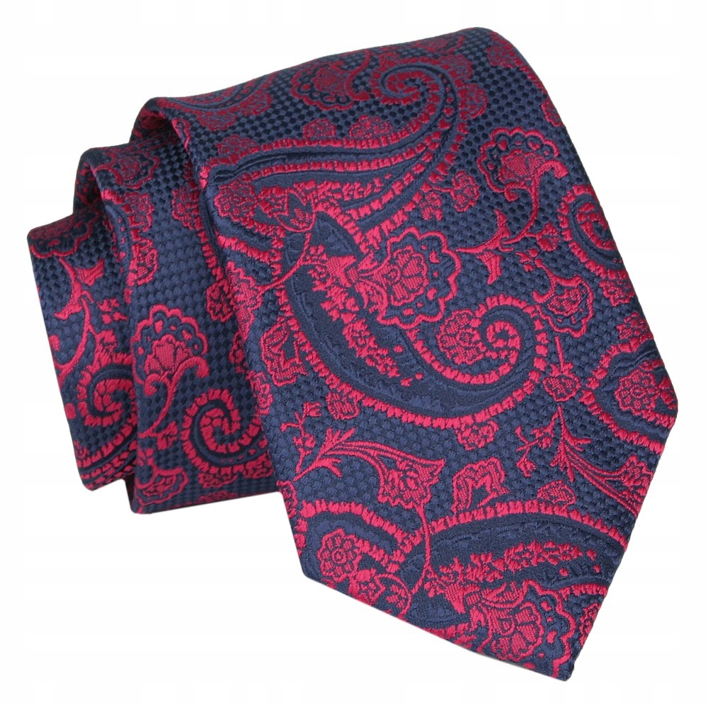 Kravata - Alties - Navy -Red, vzor