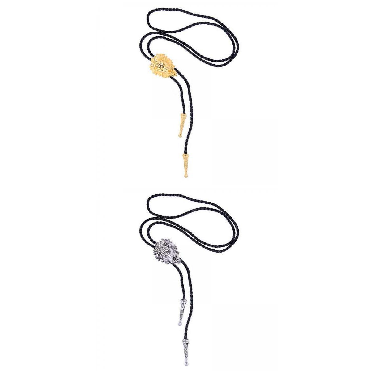 Kravata Bolo TIE Cowboy kostým Western Gold