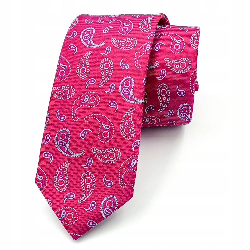 Čierna žakačka kravata čierna paisley vzor