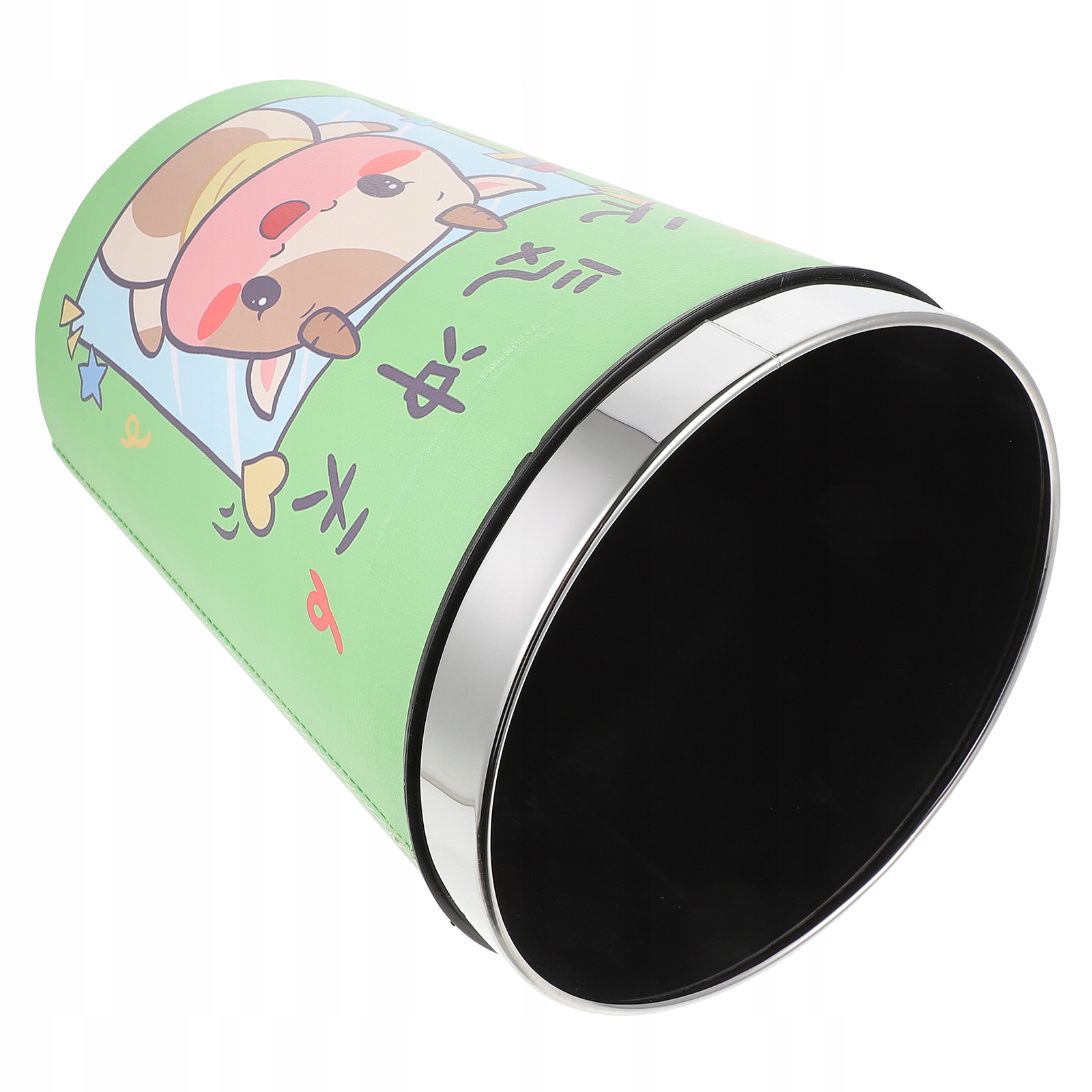 Kreslený odpadkový kôš Krásny materiál na odpadkový kôš