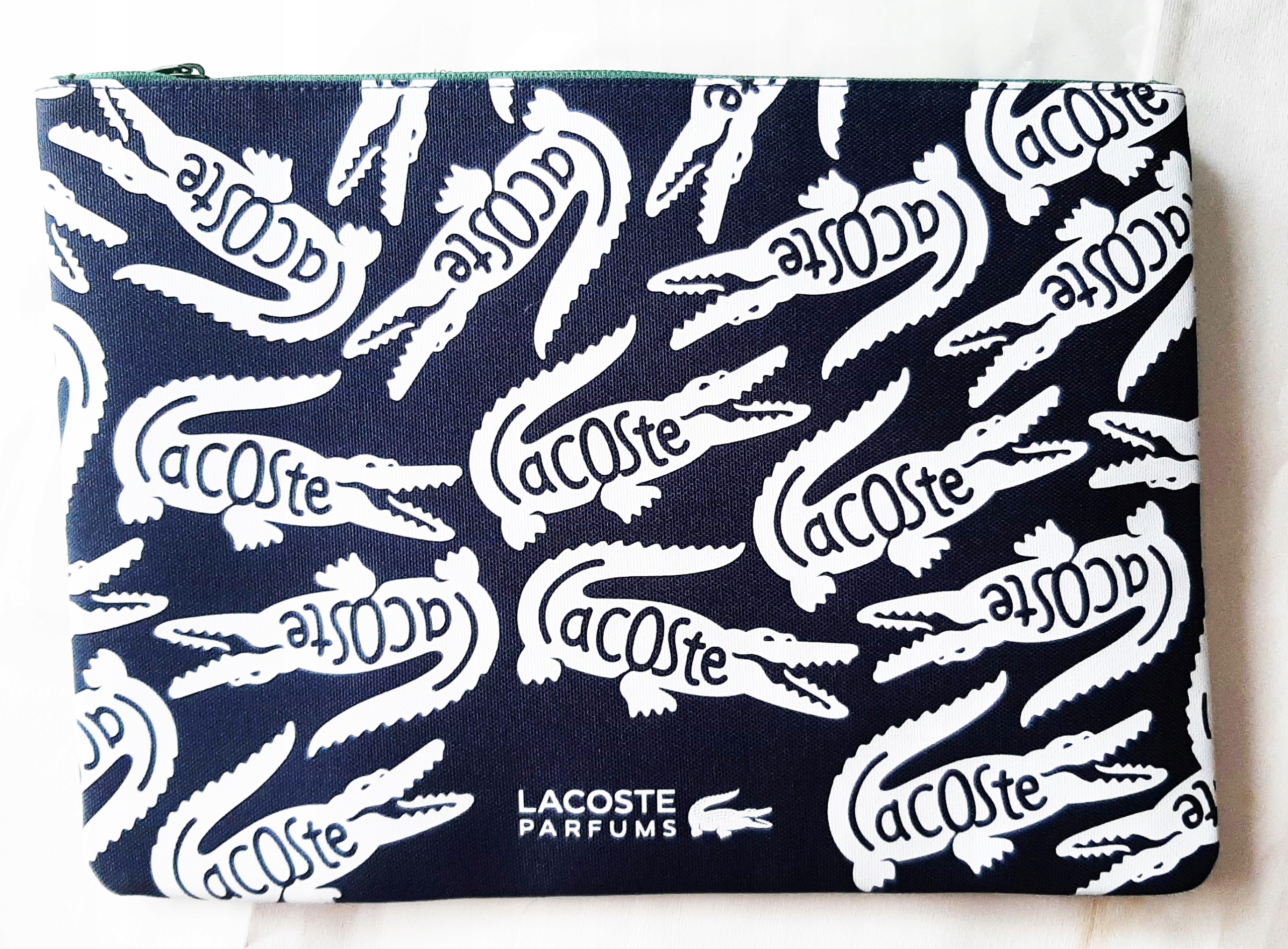 Kozmetička Lacoste 000 biela, čierna, námornícka modrá