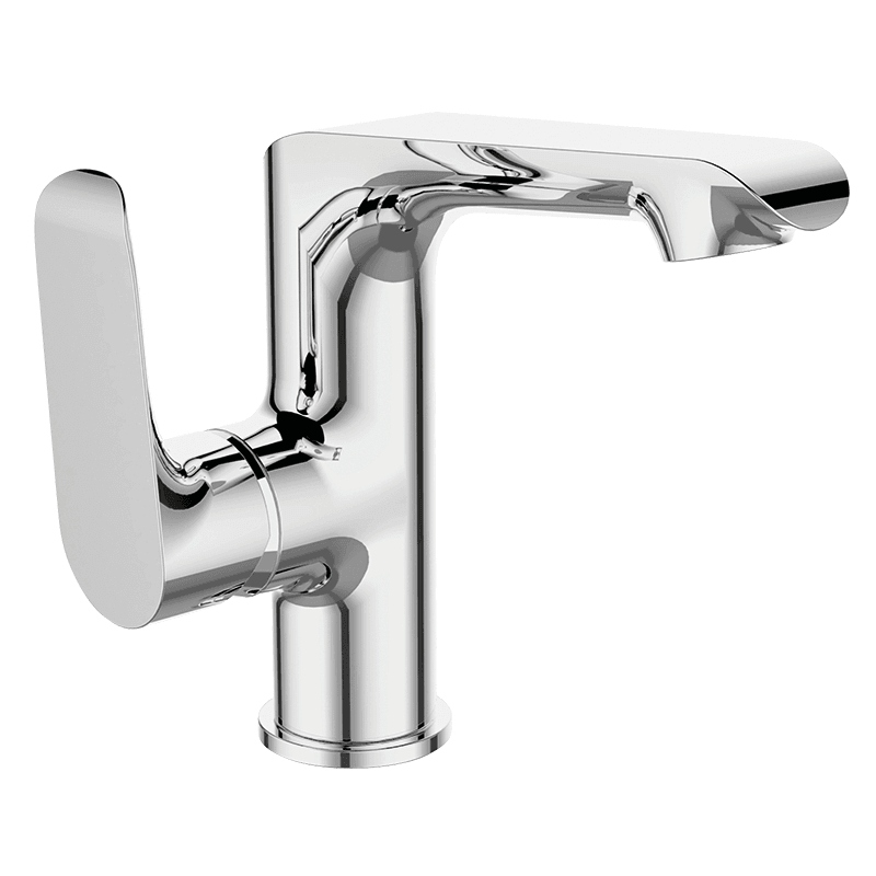 Laveo Alea Washbasin batéria L Chrome BLE025D