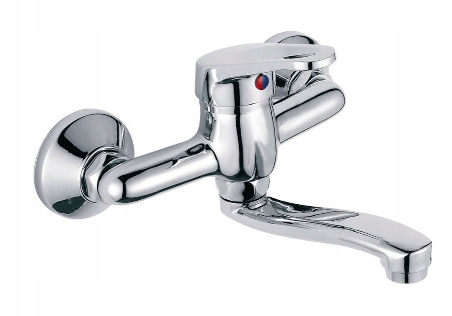 Laveo batéria Grace Wall Washbasin Chrome